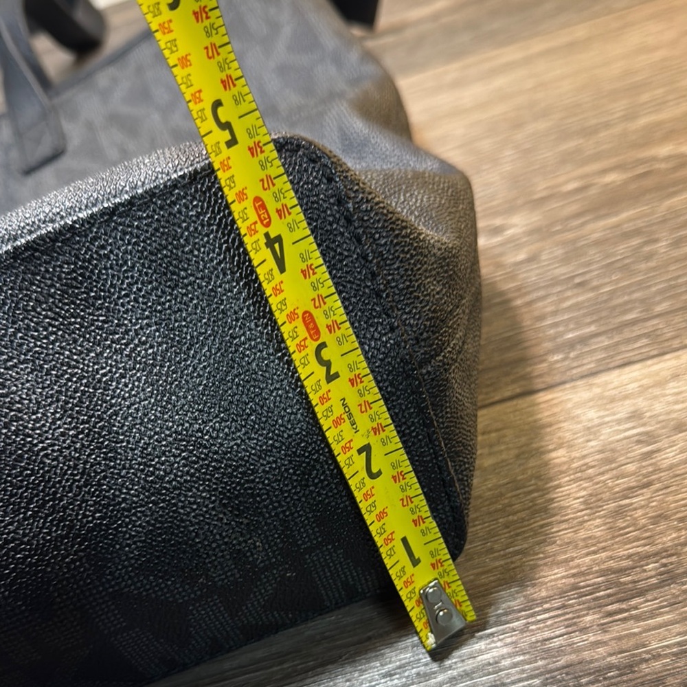 Michael Kors Charcoal Signature Tote - Picture 11 of 12